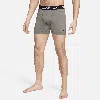 Nike Men's Dri-fit Essential Micro Boxer Briefs (3-pack) In Grey