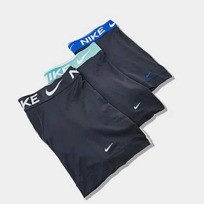 Nike Men's Dri-fit Essential Micro Boxer Briefs (3-pack) Size Large Polyester/spandex/microfiber In Multi