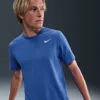 Nike Men's Dri-fit Fitness T-shirt In Blue