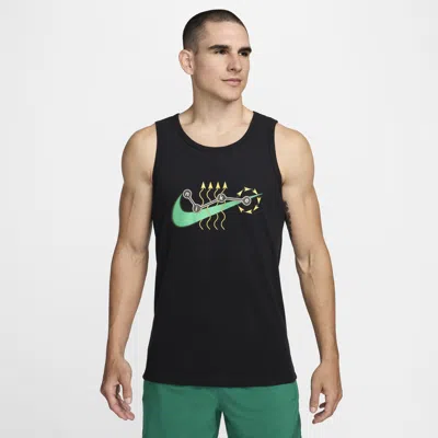 Nike Men's Dri-fit Fitness Tank Top In Black