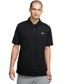 Nike Men's Dri-fit Football Polo In Black