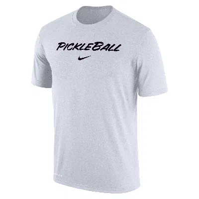 Nike Men's Dri-fit Pickleball T-shirt In White