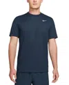 Nike Legend 2.0 Short Sleeve T-shirt In Blue