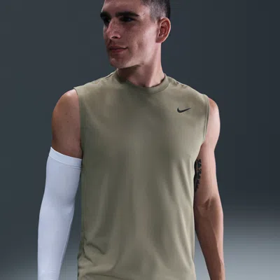 Nike Men's Dri-fit Legend Sleeveless Fitness T-shirt In Green