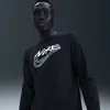Nike Men's Dri-fit Long-sleeve Top In Black