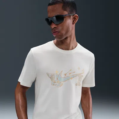 Nike Men's Dri-fit Running T-shirt In White