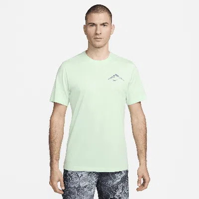 Nike Men's Dri-fit Running T-shirt In Green