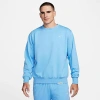 Nike Men's Standard Issue Dri-fit Crew Basketball Top In Blue