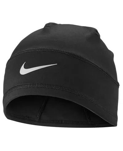 Nike Men's Dri-fit Terra Uncuffed Beanie Hat In Black