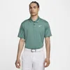 Nike Men's Dri-fit Tour Solid Golf Polo In Green