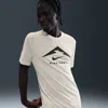 Nike Men's Dri-fit Trail Running T-shirt In White