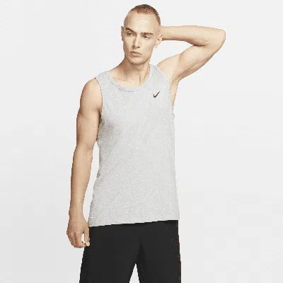 Nike Men's Dri-fit Training Tank Top In Grey