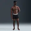 Nike Men's Dri-fit Ultra Comfort Boxer Briefs (3-pack) In Black