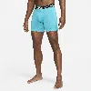 Nike Men's Dri-fit Ultra Comfort Boxer Briefs (3-pack) In Blue