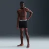 Nike Men's Dri-fit Ultra Comfort Boxer Briefs (3-pack) In Gray