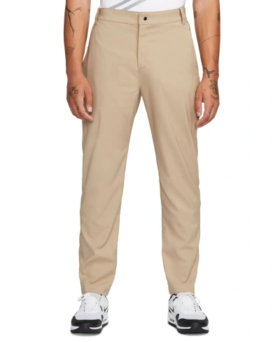 Nike Men's Dri-fit Victory Golf Pants In Khaki,black