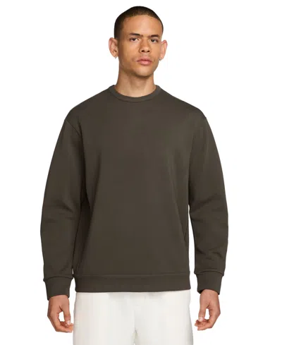 Nike Men's Dri-fit Crewneck Sweatshirt In Green