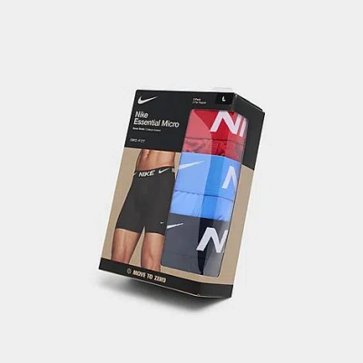 Nike Men's Dri-fit Essential Micro Boxer Briefs (3-pack) In Multi