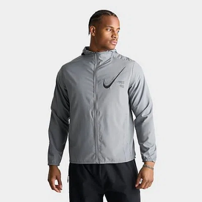 Nike Men's Dri-fit Form Graphic Full-zip Jacket In Animal Print