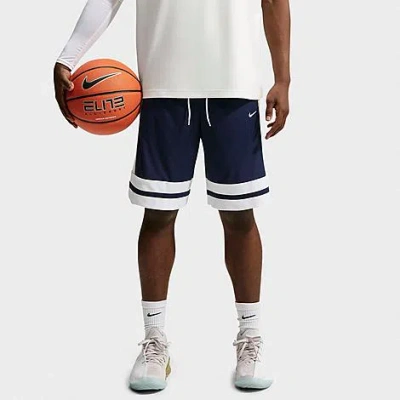 Nike Men's Dri-fit Game Classic 10" Basketball Shorts In Blue