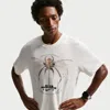 Nike Dri-fit Running T-shirt In White