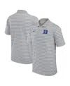 Nike Men's Kentucky Wildcats Primetime Victory Striped Performance Polo In Pewter,white
