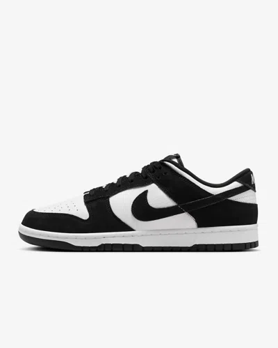 NIKE MEN'S DUNK LOW RETRO PANDA SE IN WHITE/BLACK-WHITE