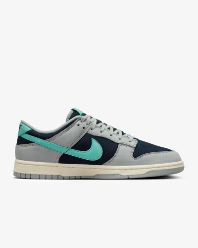 Nike Men's Dunk Low Retro Premium Sneakers In Light Pumice/dark Obsidian/coconut Milk In Multi