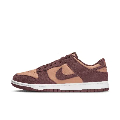 Nike Men's Dunk Low Retro Se Leather/suede Shoes In Brown