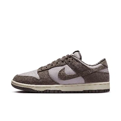 NIKE MEN'S DUNK LOW RETRO SE LEATHER/SUEDE SHOES,1015651515