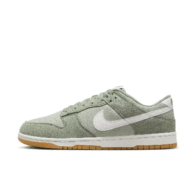 Nike Men's Dunk Low Retro Se Shoes In Jade Horizon/white/silver