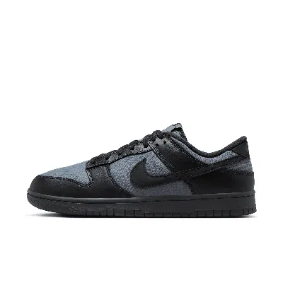 Nike Men's Dunk Low Retro Se Winterized Shoes In Noir/grey/anthracite