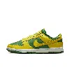 Nike Men's Dunk Low Retro Shoes In Green