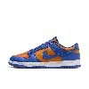 Nike Dunk Low Retro Sneakers In Blue And Orange In Orange