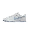 Nike Dunk Low Retro Basketball Shoe In White