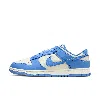 Nike Dunk Low Retro Casual Shoes Size 7.5 Leather In White