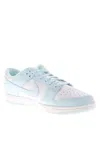 Nike Dunk Low Retro Sneakers In Baby Blue And White In Multi