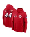 Nike Men's Elly De La Cruz Red Cincinnati Reds 2025 Mlb Speedway Classic Name Number Hoodie In Red