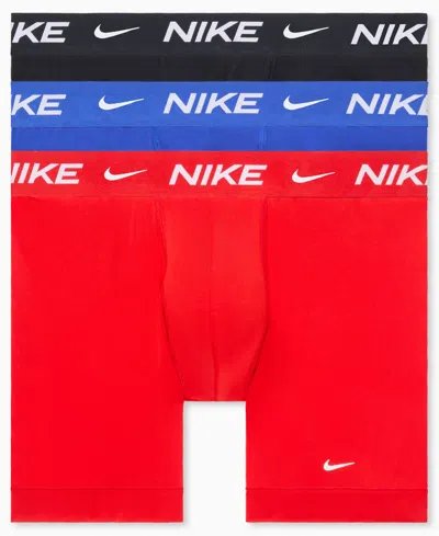 Nike Men's Essential Micro Boxer Briefs, 3-pack In Multi
