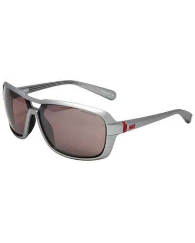 Nike Men's Ev0616 62mm Sunglasses In Silver
