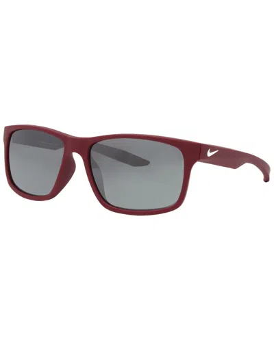 Nike Men's Ev0999 59mm Sunglasses In Red