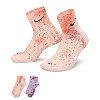 Nike Men's Everyday Cushioned Ankle Socks (2 Pairs) In Multicolor