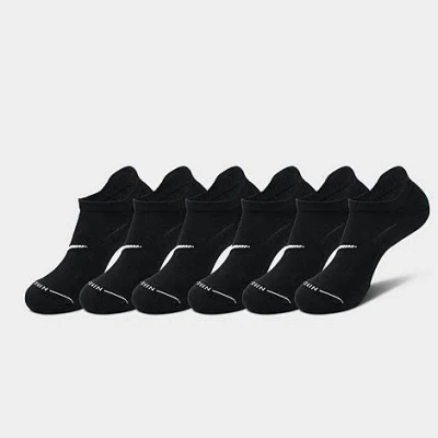 Nike Men's Everyday Elevated No-show Socks (6-pack) In Black