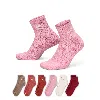 Nike Men's Everyday Plus Cushioned Training Ankle Socks (6 Pairs) In Multicolor