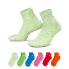 Nike Men's Everyday Plus Cushioned Training Ankle Socks (6 Pairs) In Multicolor