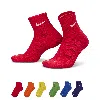 Nike Men's Everyday Plus Cushioned Training Ankle Socks (6 Pairs) In Multicolor