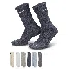 Nike Men's Everyday Plus Cushioned Training Crew Socks (6 Pairs) In Multicolor