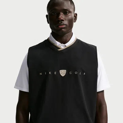 Nike Wind Dri-fit Oversize Vest In Black