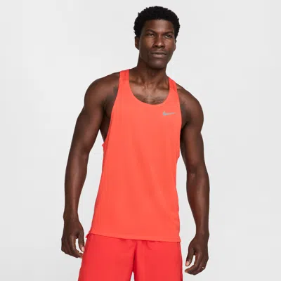 Nike Men's Fast Dri-fit Running Singlet In Red
