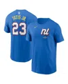 Nike Men's Fernando Tatis Jr. Blue National League 2025 All-star Edition Name Number T-shirt In Blue